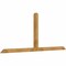 Ekena Millwork Portland Rough Sawn Timber Gable Bracket, Western Red Cedar, 108"W x 45"H x 4"D x 4"F, 10/12 Pitch GBW108X45X0404POR00RWR - alternate 4